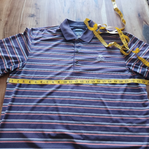 Greg Norman ML 75 Men stretch polo, golf t-shirt, XL - Picture 9 of 11